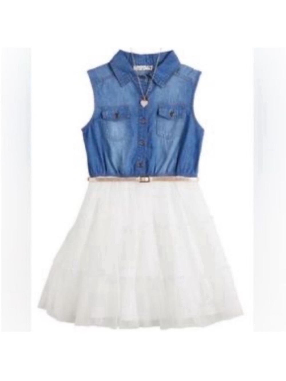 New Knit Works Denim Dress